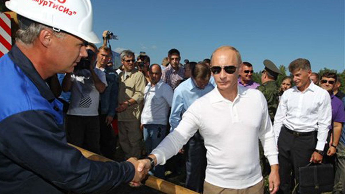 Russia Putin Launch Center