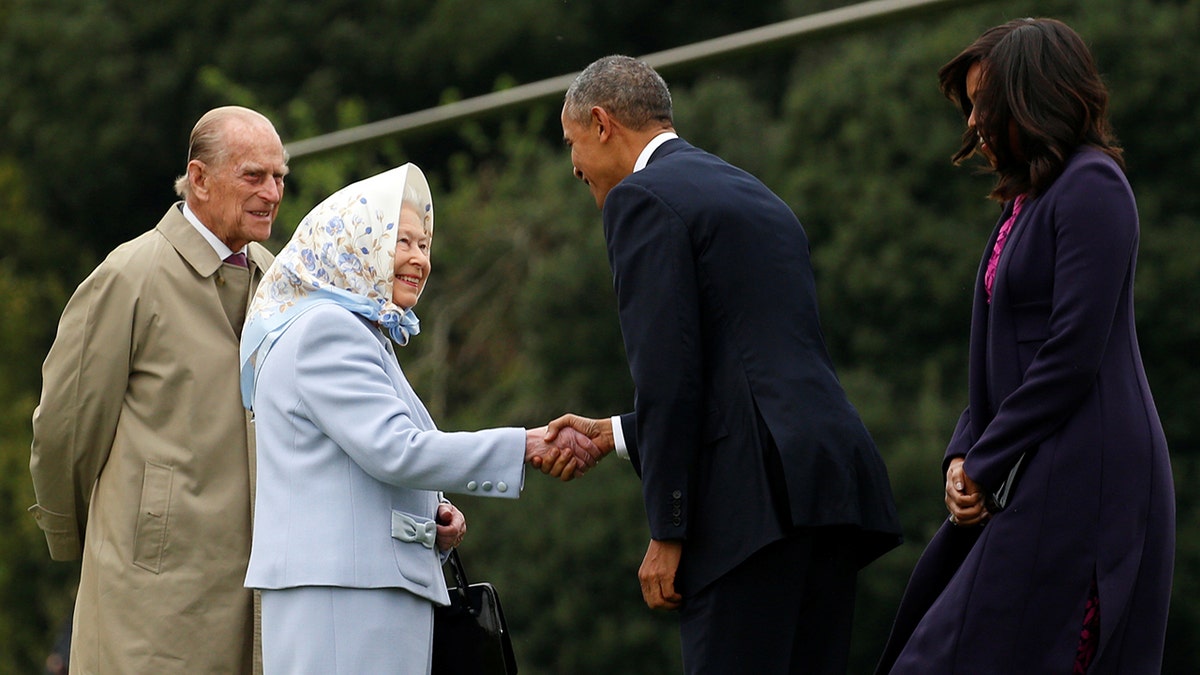 queen elizabeth obamas reuters