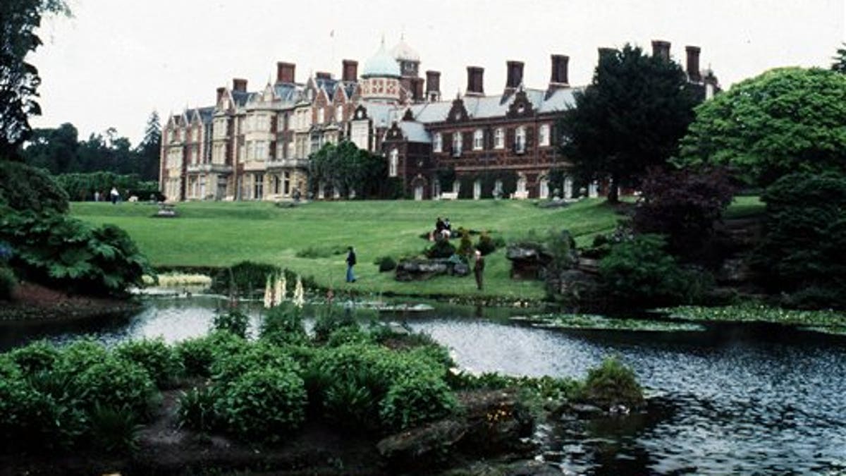 FILE - This is a 1978 file photo of Britain's Queen Elizabeth's Sandringham House in eastern England. British police are treating the discovery of a body on the queen's Sandringham estate as murder.  A woman's body was found on the vast estate in eastern England on Jan. 1, 2012 , and Detective Chief Inspector Jes Fry said authorities are examining missing person reports and unsolved cases around the country to see if there are any links. (AP Photo/PA, File) UNITED KINGDOM OUT NO SALES NO ARCHIVE