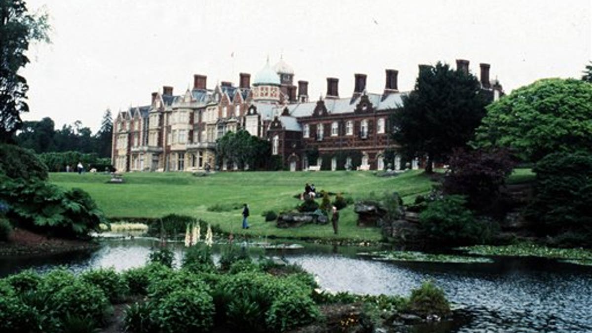 FILE - This is a 1978 file photo of Britain's Queen Elizabeth's Sandringham House in eastern England. British police are treating the discovery of a body on the queen's Sandringham estate as murder.  A woman's body was found on the vast estate in eastern England on Jan. 1, 2012 , and Detective Chief Inspector Jes Fry said authorities are examining missing person reports and unsolved cases around the country to see if there are any links. (AP Photo/PA, File) UNITED KINGDOM OUT NO SALES NO ARCHIVE