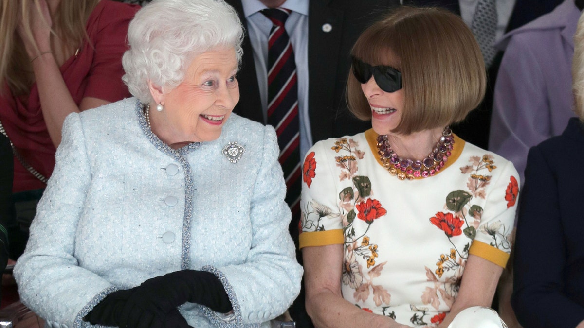 Anna Wintour and the Queen II Reuters