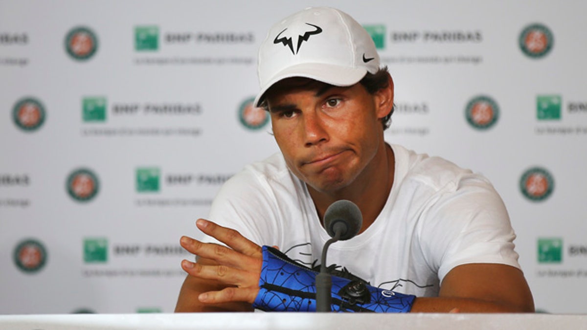 Tennis Wimbledon Nadal Withdraws