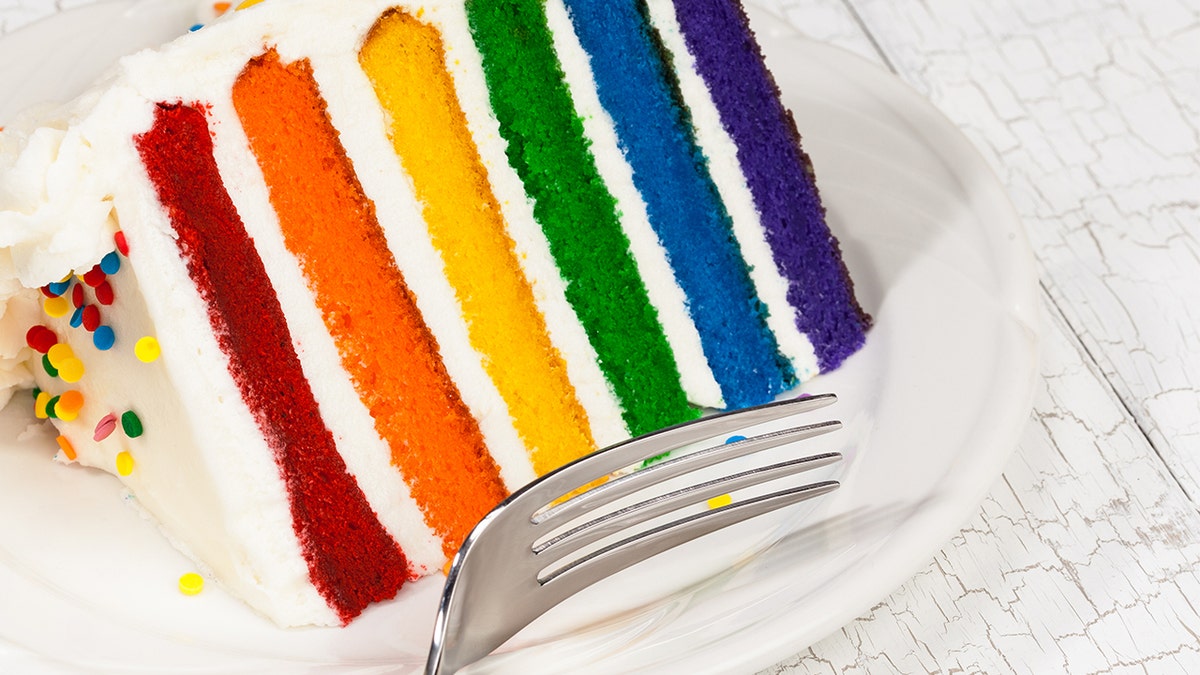 Rainbow cake
