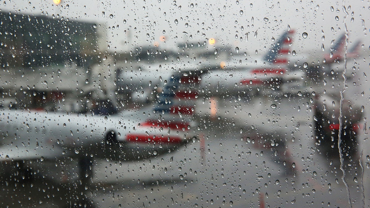 rainy day planes reuters