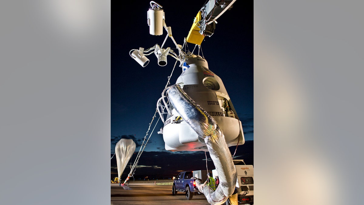 Skydiver To Attempt Record Breaking Supersonic Space Jump Oct 8 Fox News Skydiver To Attempt Record Breaking Supersonic Space Jump Oct 8 Fox News