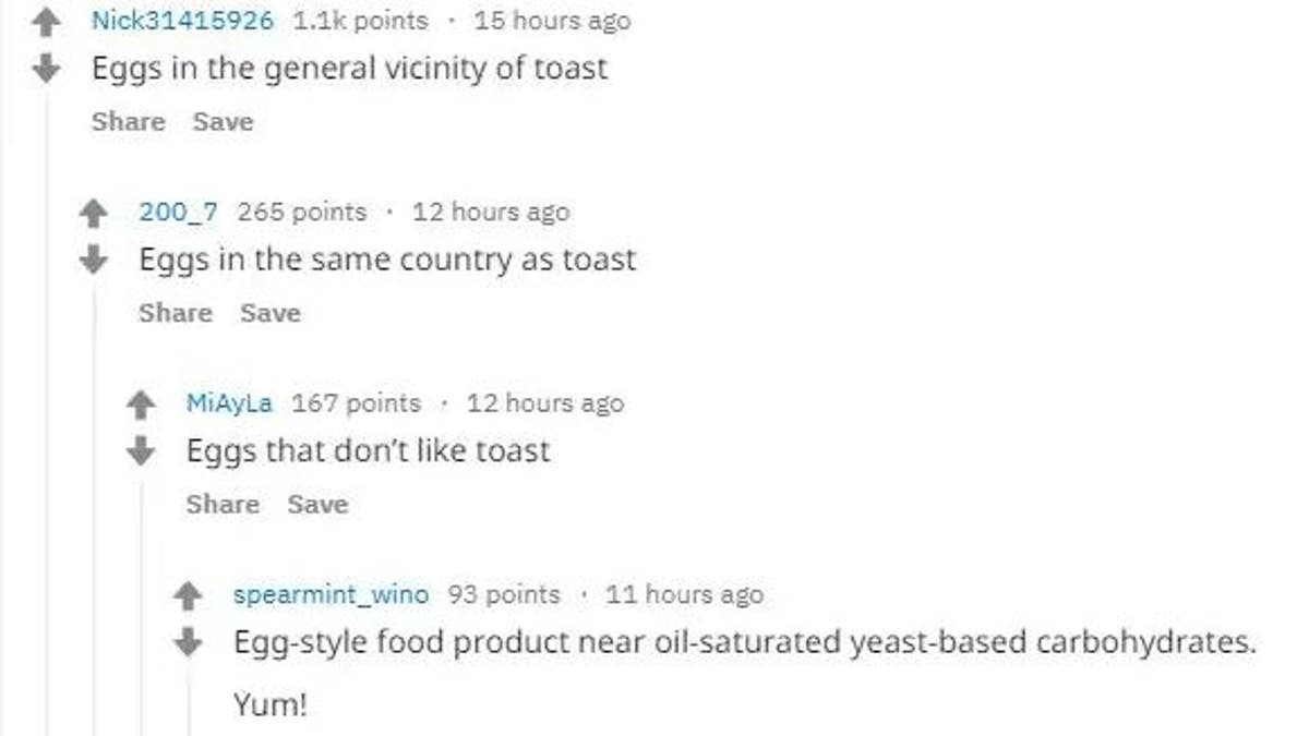 Reddit comments