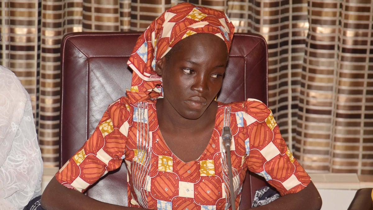 Rescued Chibok girl