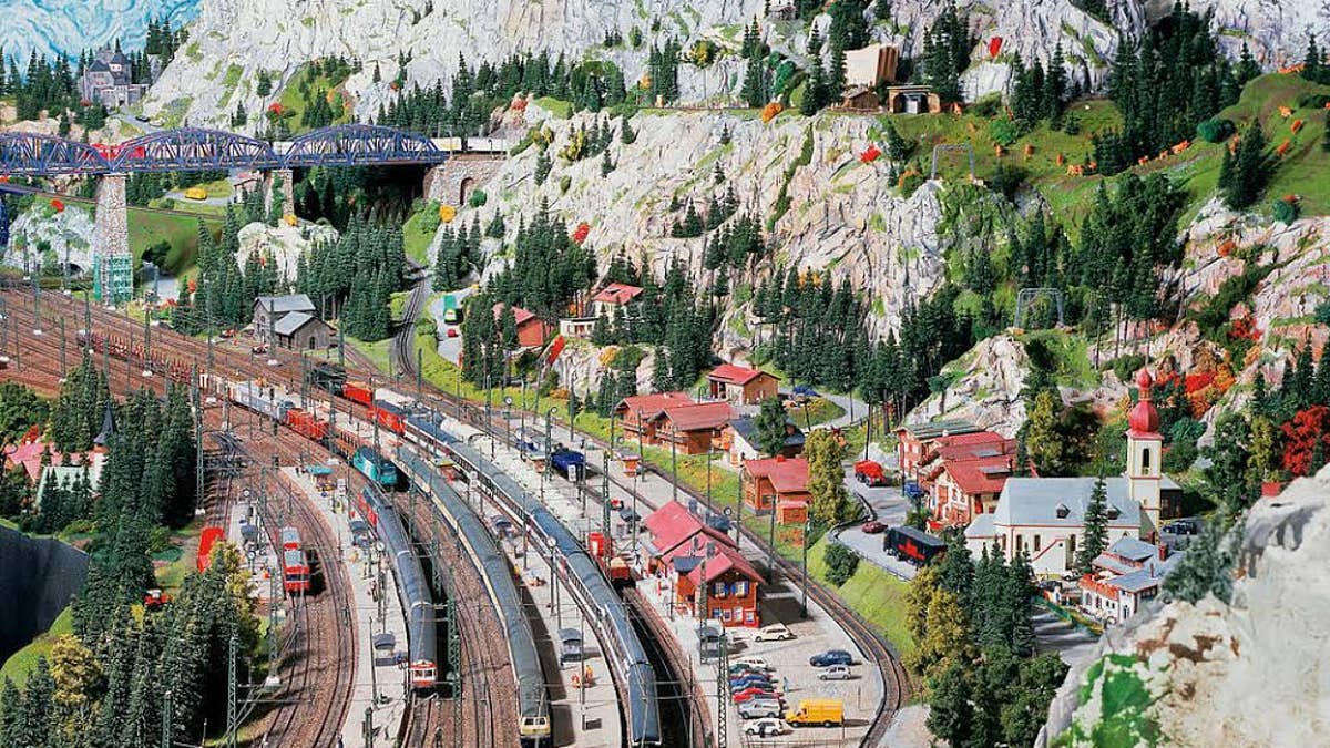 Miniature hotsell model railway