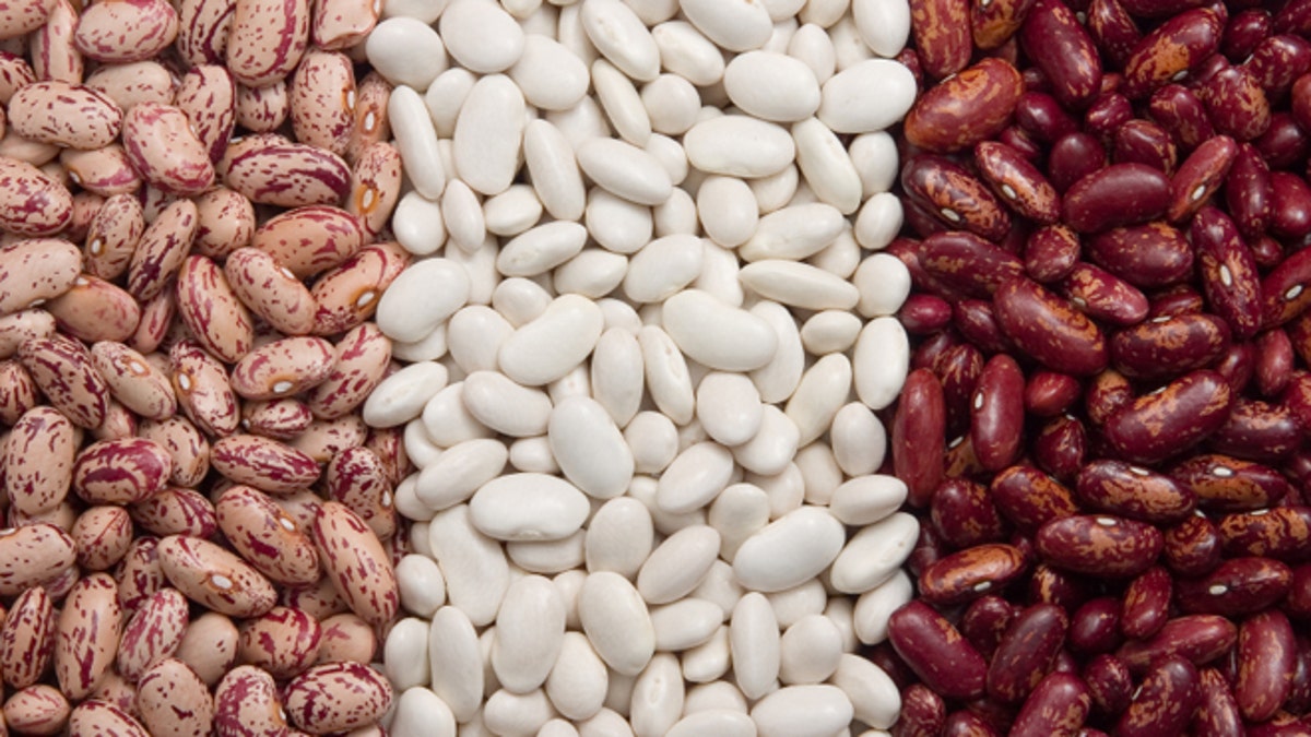 three kinds of kidney beans