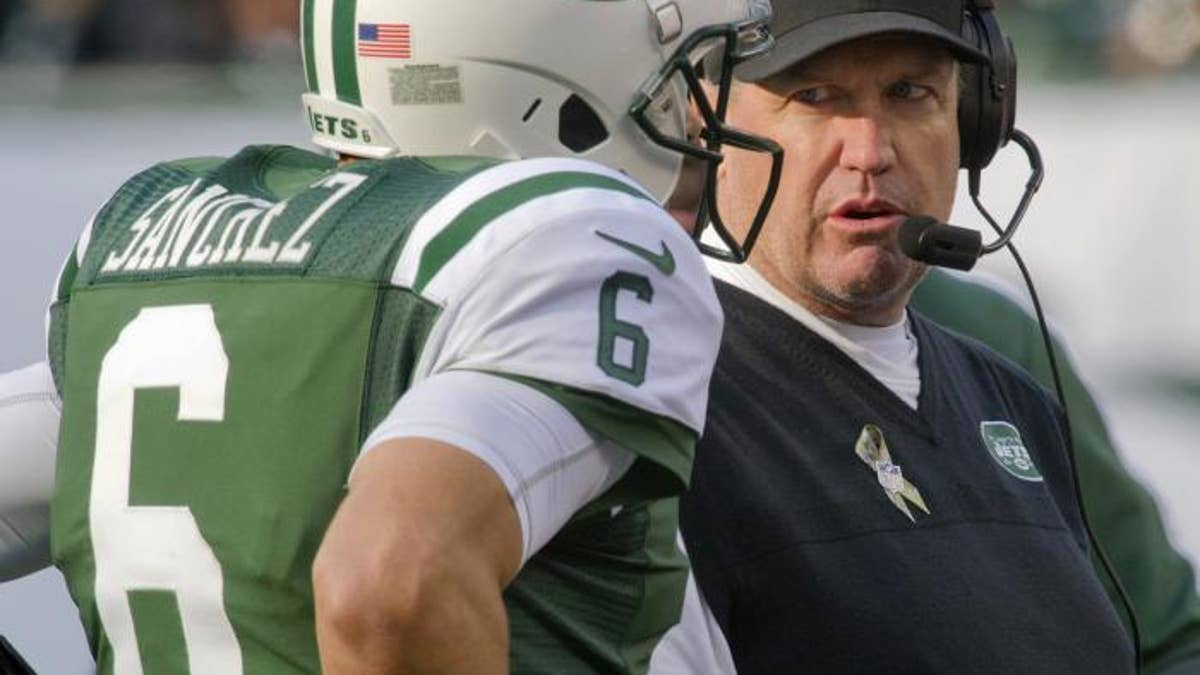 Rex Ryan Has A Sexy Bicep Tattoo Of His WifeWearing A Mark Sanchez  Jersey  Gothamist