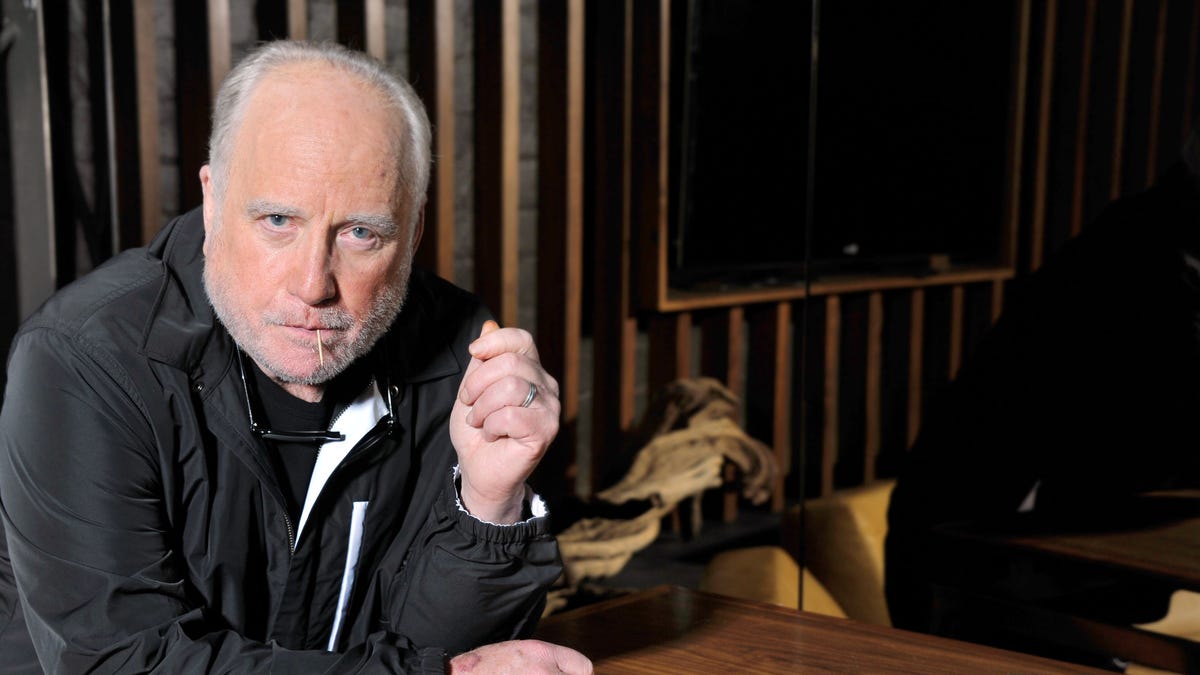 Richard Dreyfuss poses for a photo at The Roosevelt Hotel, on Friday, April 11, 2014 in Los Angeles. (Photo by Katy Winn/Invision/AP)
