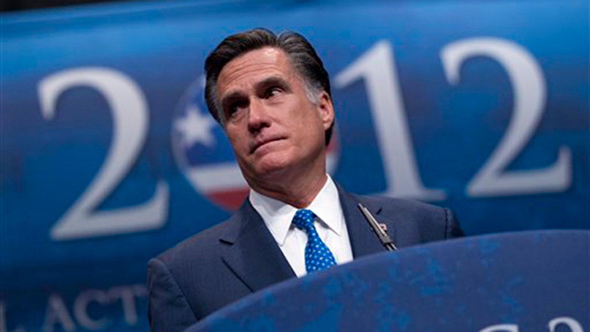APTOPIX Republicans Conservatives Romney 2012
