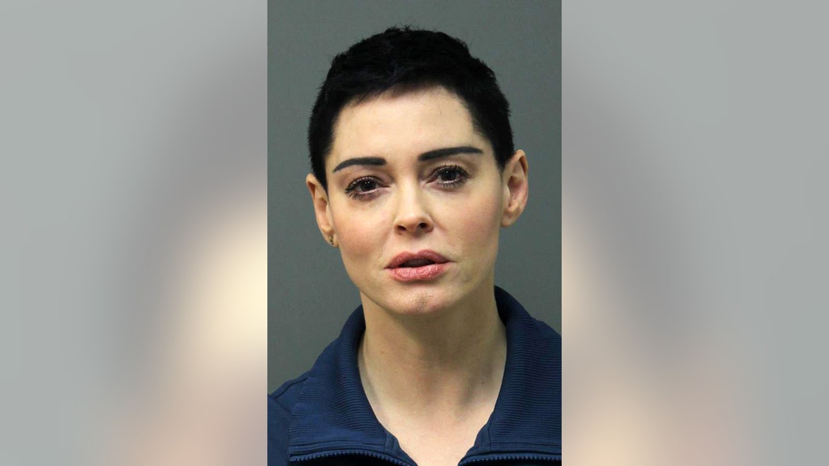 Rose McGowan Mugshot