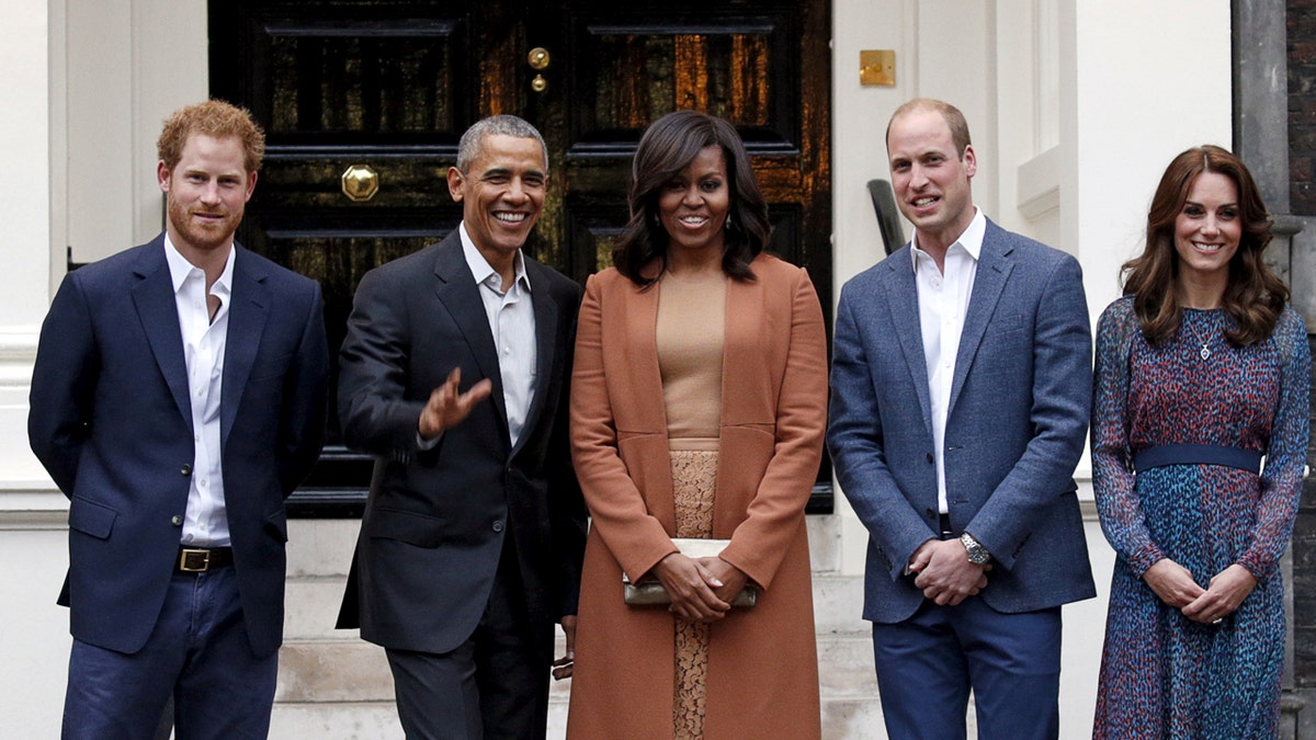Royals and Obamas Reuters