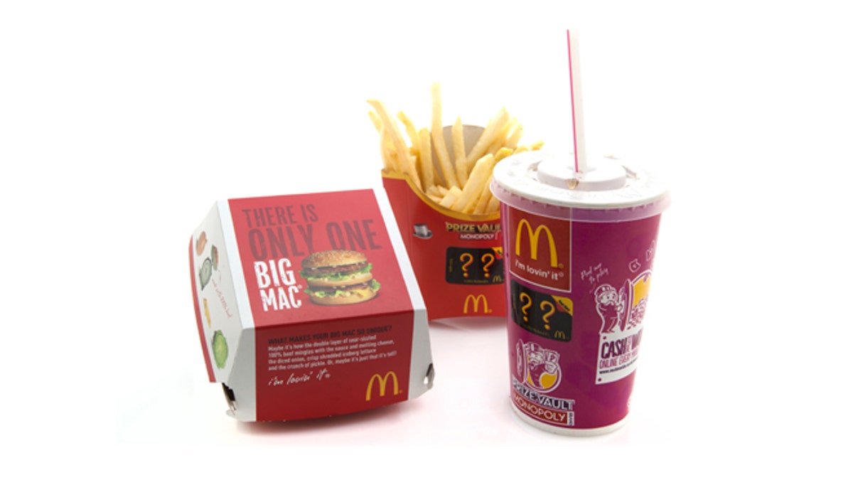 McDonalds Big Mac Meal