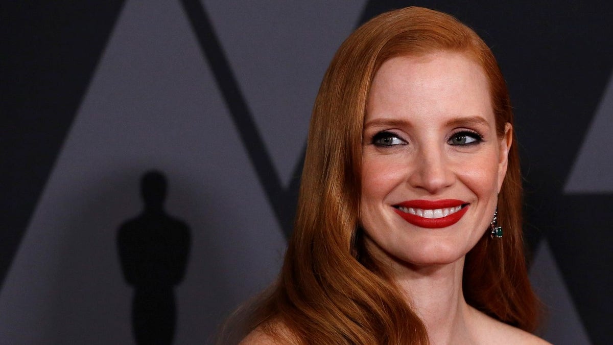 9TH Governors Awards  Arrivals  Los Angeles, California, U.S., 11/11/2017 - Actress Jessica Chastain. REUTERS/Mario Anzuoni - HP1EDBC09A755