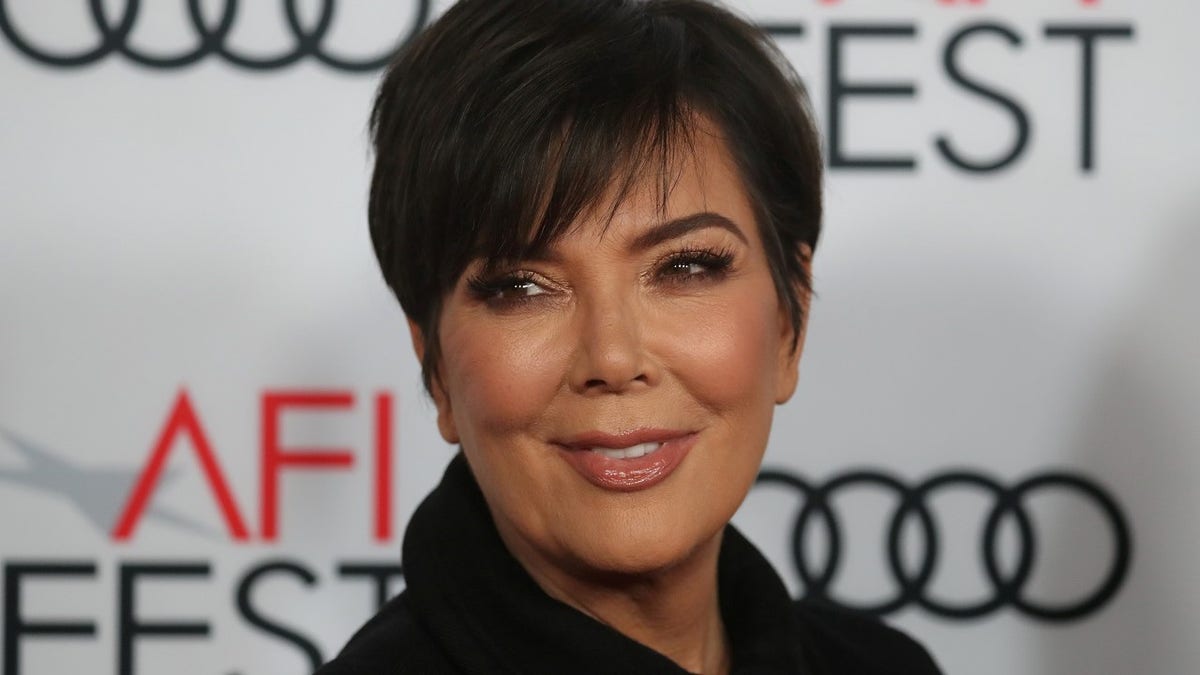 Kris Jenner arrives for the gala presentation of 