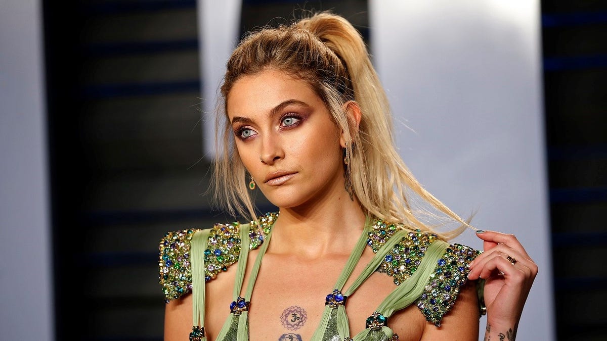 2018 Vanity Fair Oscar Party  Arrivals  Beverly Hills, California, U.S., 04/03/2018   Paris Jackson. REUTERS/Danny Moloshok - HP1EE350LPOWG