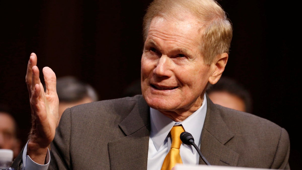 Senator Bill Nelson (D-FL) testifies to the Senate Judiciary Committee during a hearing about legislative proposals to improve school safety in the wake of the mass shooting at the high school in Parkland, Florida, on Capitol Hill in Washington, U.S., March 14, 2018. REUTERS/Joshua Roberts - RC195B257470