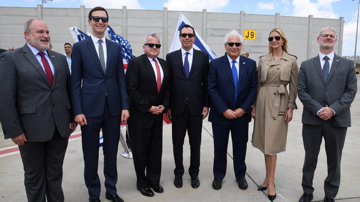 ISRAEL-USA/EMBASSY-ARRIVALS