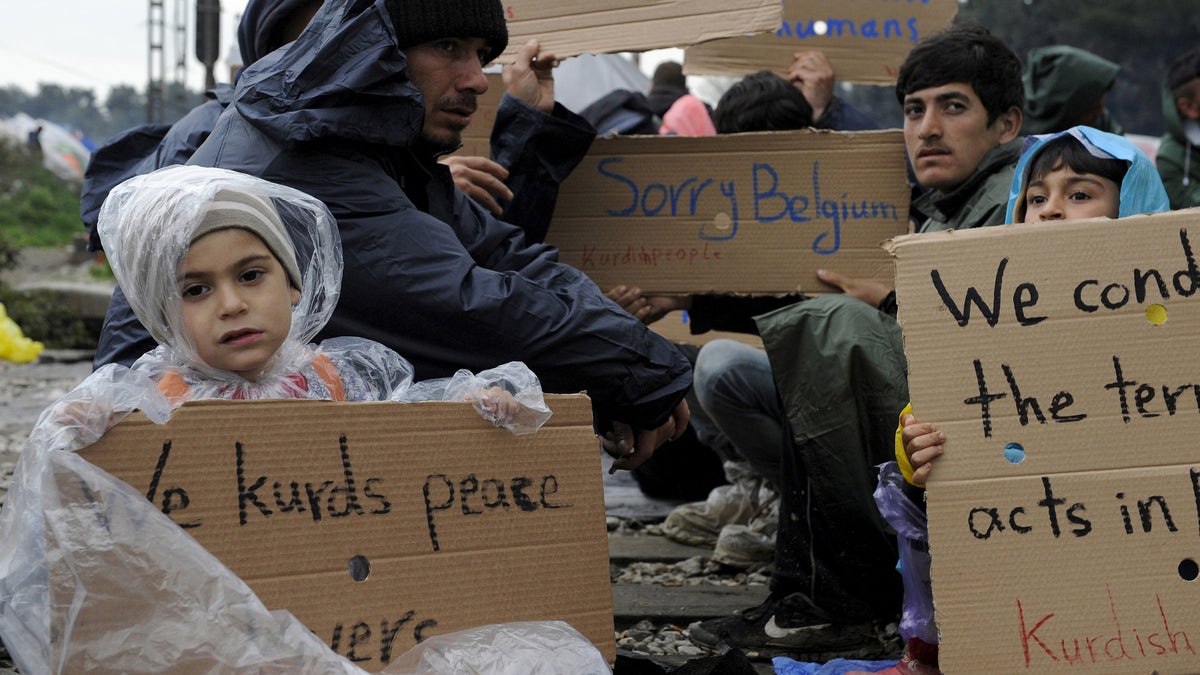 EUROPE-MIGRANTS/GREECE-MACEDONIA