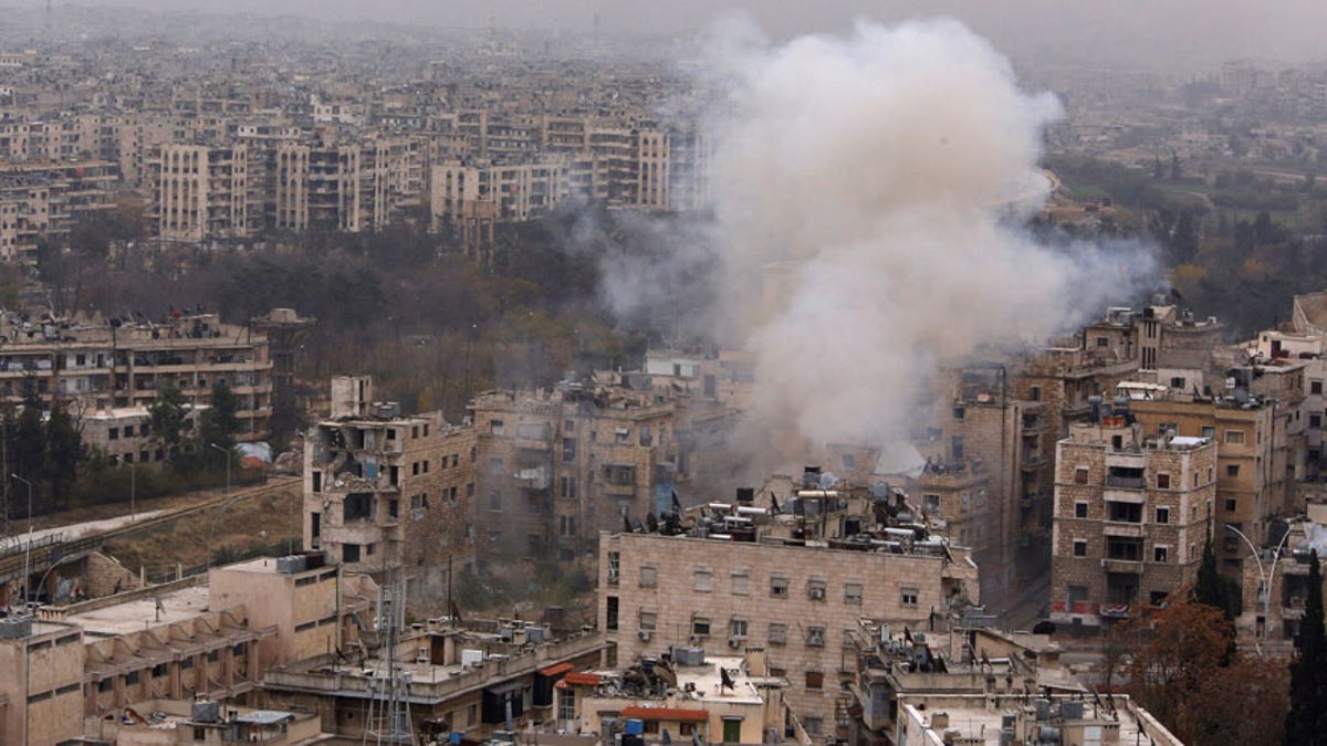 Aleppo cease fire