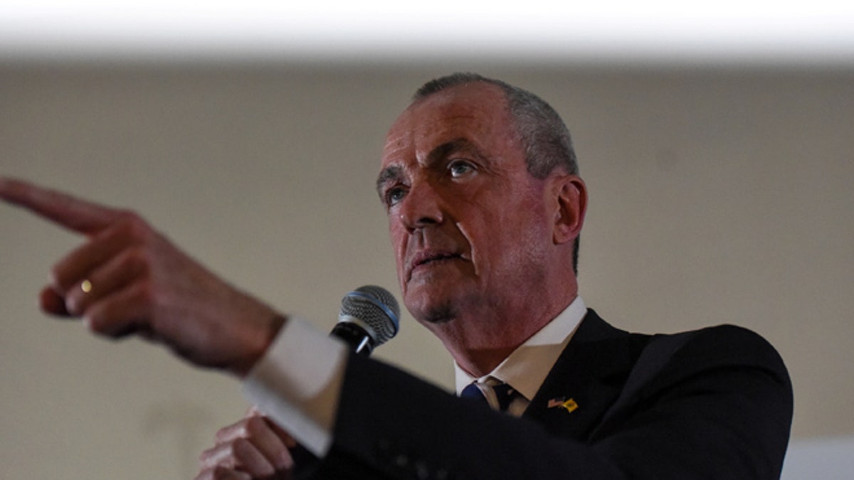 Phil Murphy, a candidate for governor of New Jersey, speaks during the First Stand Rally in Newark, N.J., U.S. January 15, 2017. REUTERS/Stephanie Keith - RC1405F28E30