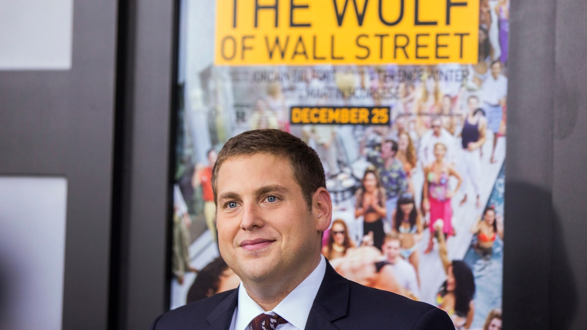 Cast member Jonah Hill arrives for the premiere of the film 
