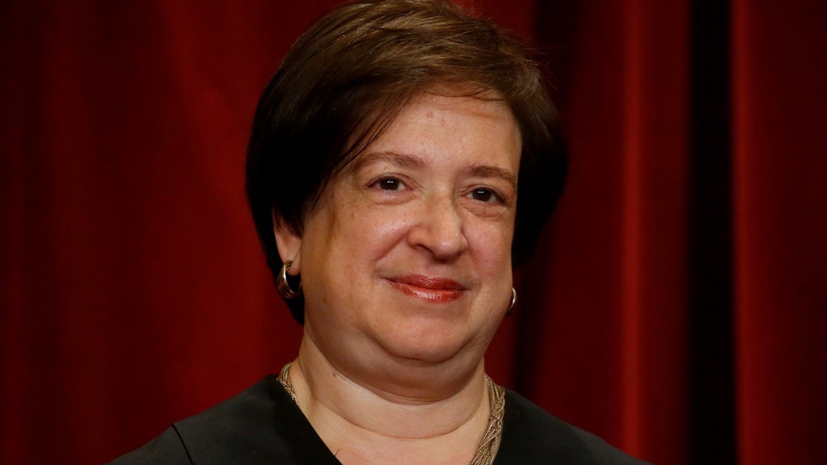 U.S. Supreme Court Justice Elena Kagan participates successful  taking a caller   household  photograph  with her chap  justices astatine  the Supreme Court gathering  successful  Washington, D.C., U.S., June 1, 2017. REUTERS/Jonathan Ernst - RC17E9C01E10