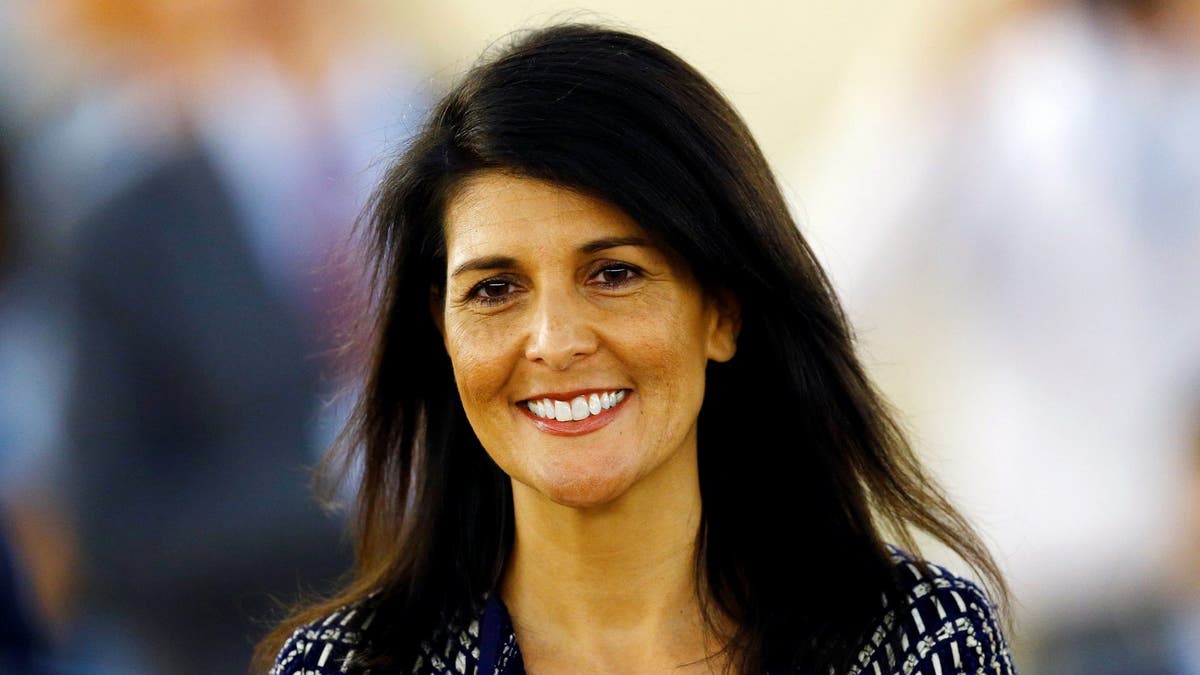 U.S. Ambassador to the United Nations Nikki Haley attends the United Nations Human Rights Council in Geneva, Switzerland June 6, 2017. REUTERS/Denis Balibouse - RC19D025AF80