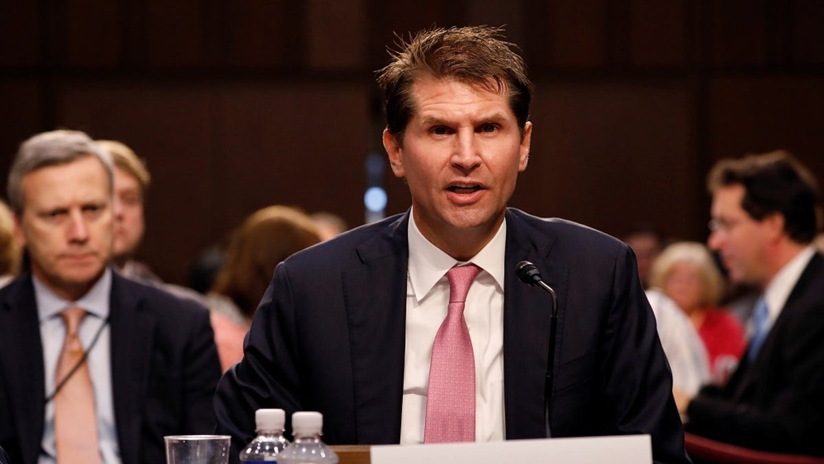 Bill Priestap, assistant director of the FBI's Counterintelligence Division, testifies during a Judiciary Committee hearing