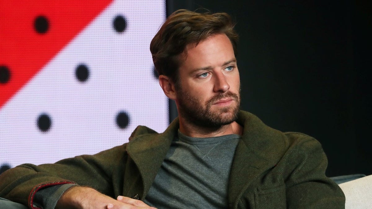 Actor Armie Hammer attends a press conference to promote the film 