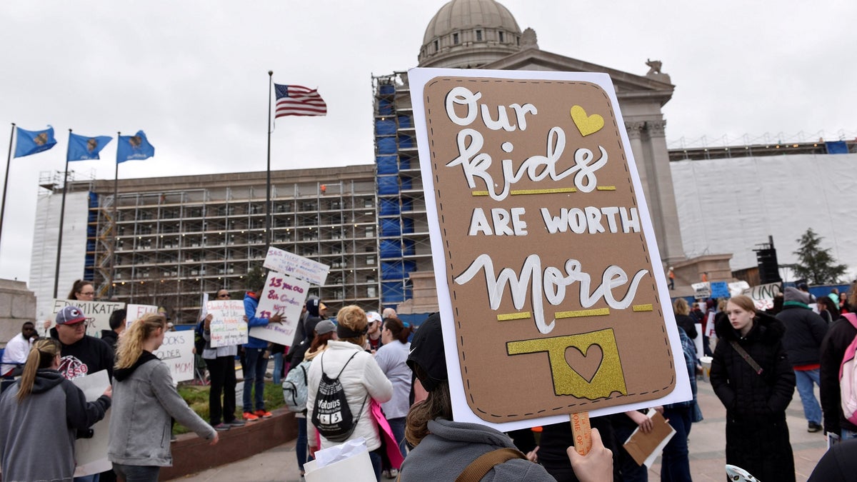 Oklahoma Teachers Strike For Higher Pay, Education Funding | Fox News