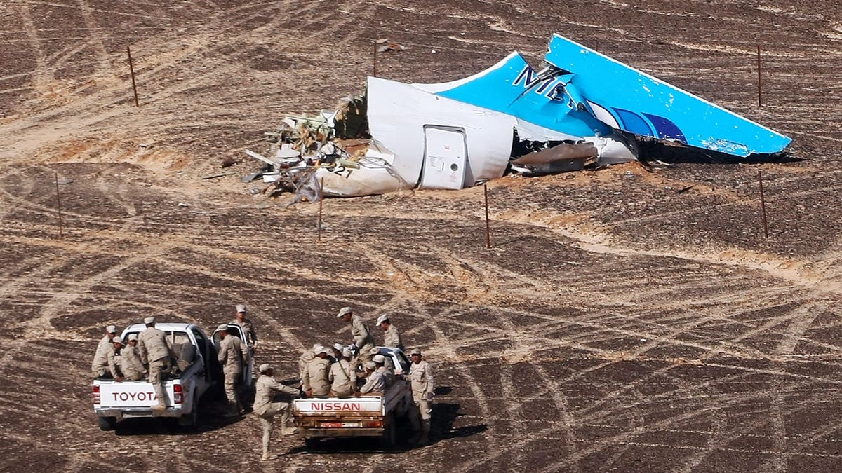 Rusian jet crash egypt
