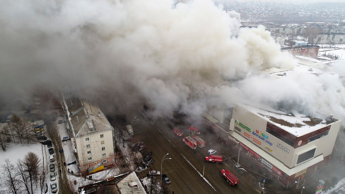 Russian mall Fire 1