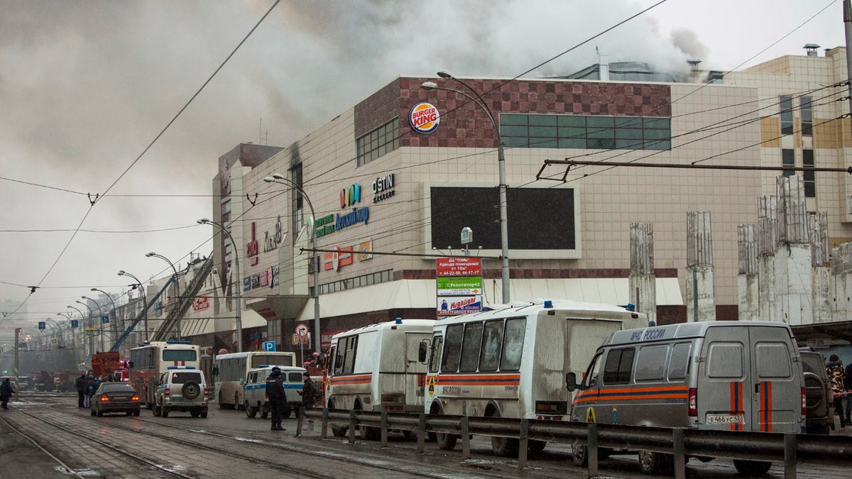 Russian mall Fire 3