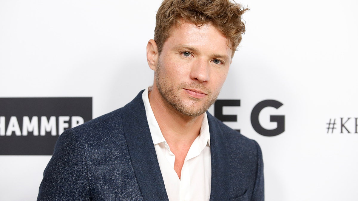 Actor Ryan Phillippe poses at Elton John's 70th Birthday and 50-Year Songwriting Partnership with Bernie Taupin benefiting the Elton John AIDS Foundation and the UCLA Hammer Museum at RED Studios Hollywood in Los Angeles, March 25, 2017.