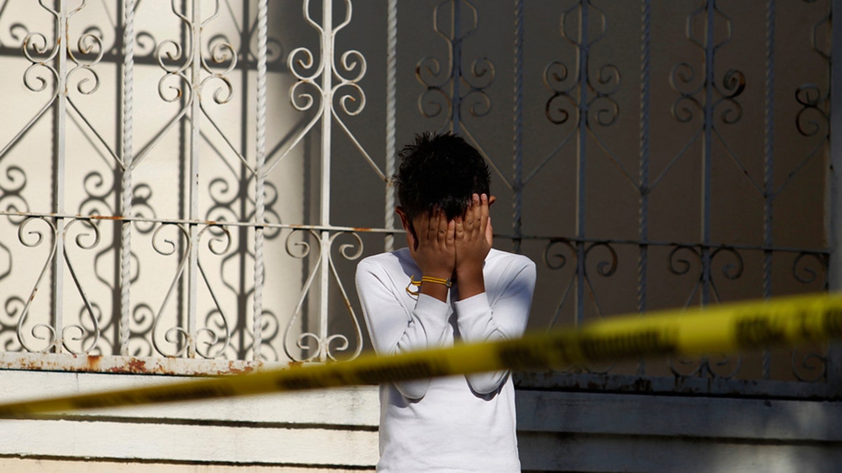 Sad boy Reuters
