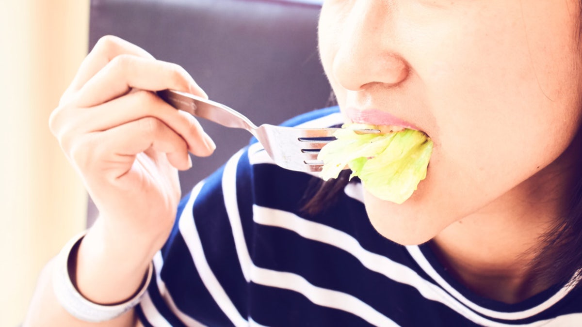 salad mouth istock