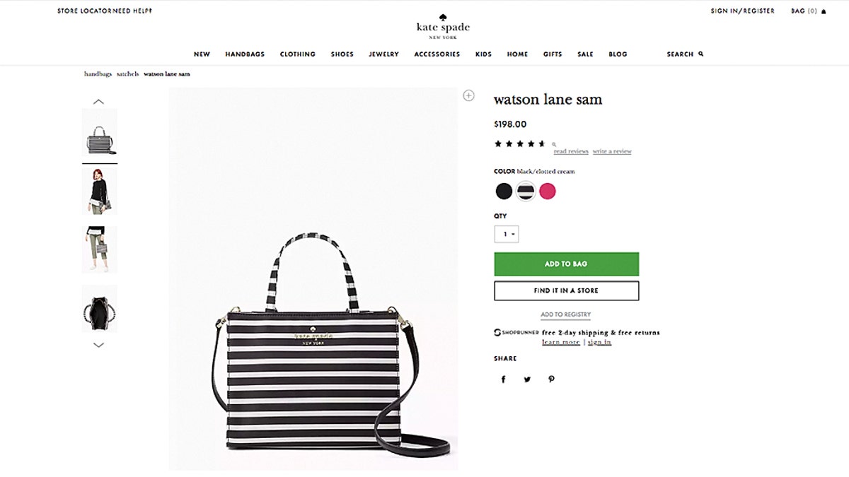 Kate Spade's Boxy Sam Bag Is Back & '90s Kids Will Love The Updated Version