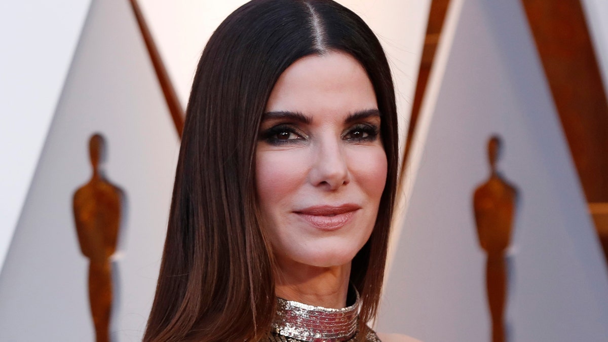 90th Academy Awards - Oscars Arrivals â Hollywood, California, U.S., 04/03/2018 â Sandra Bullock wearing Louis Vuitton. REUTERS/Mario Anzuoni - HP1EE3503JTXE