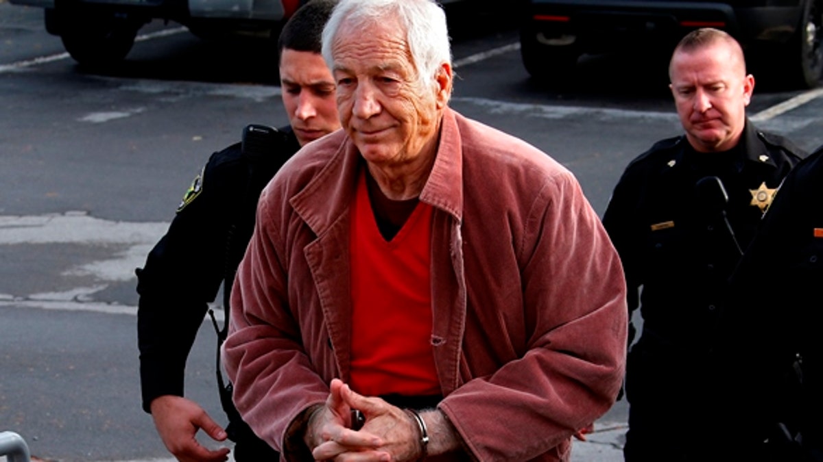 Jerry Sandusky in October.