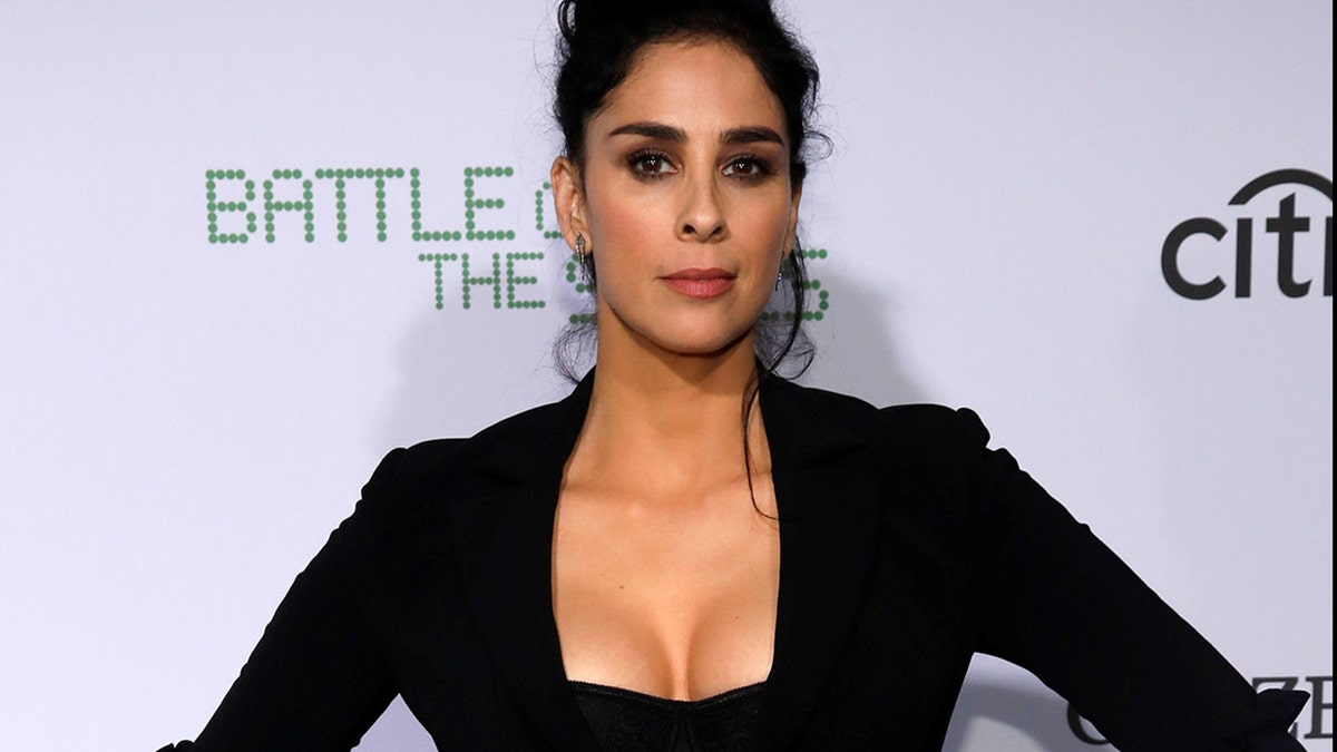 Cast member Sarah Silverman poses at the premiere for 