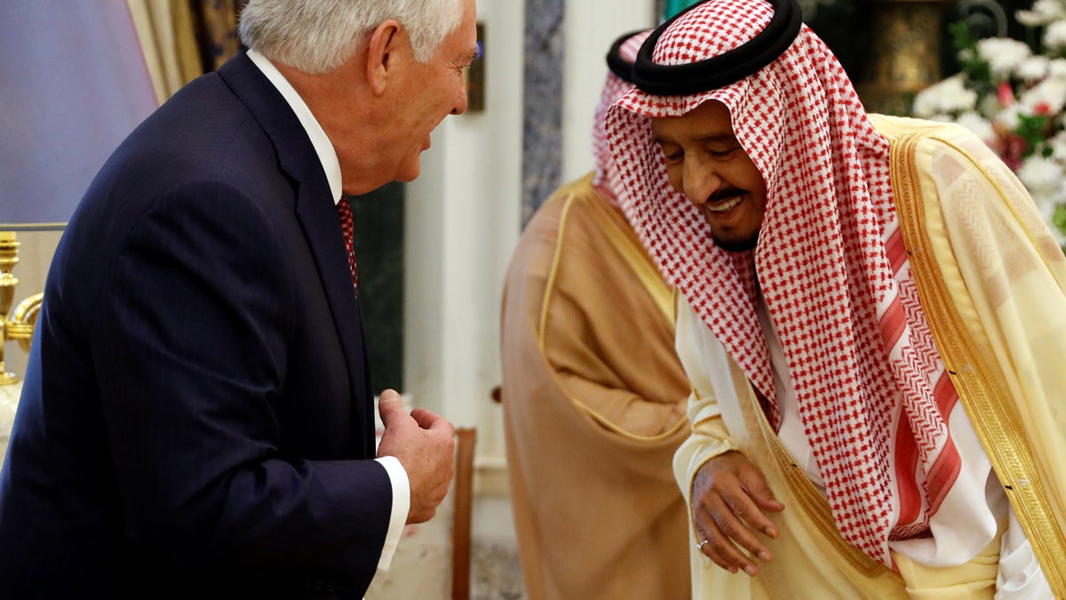 saudi crown prince tillerson