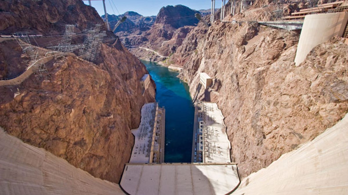 Hoover Dam - Colorado River View