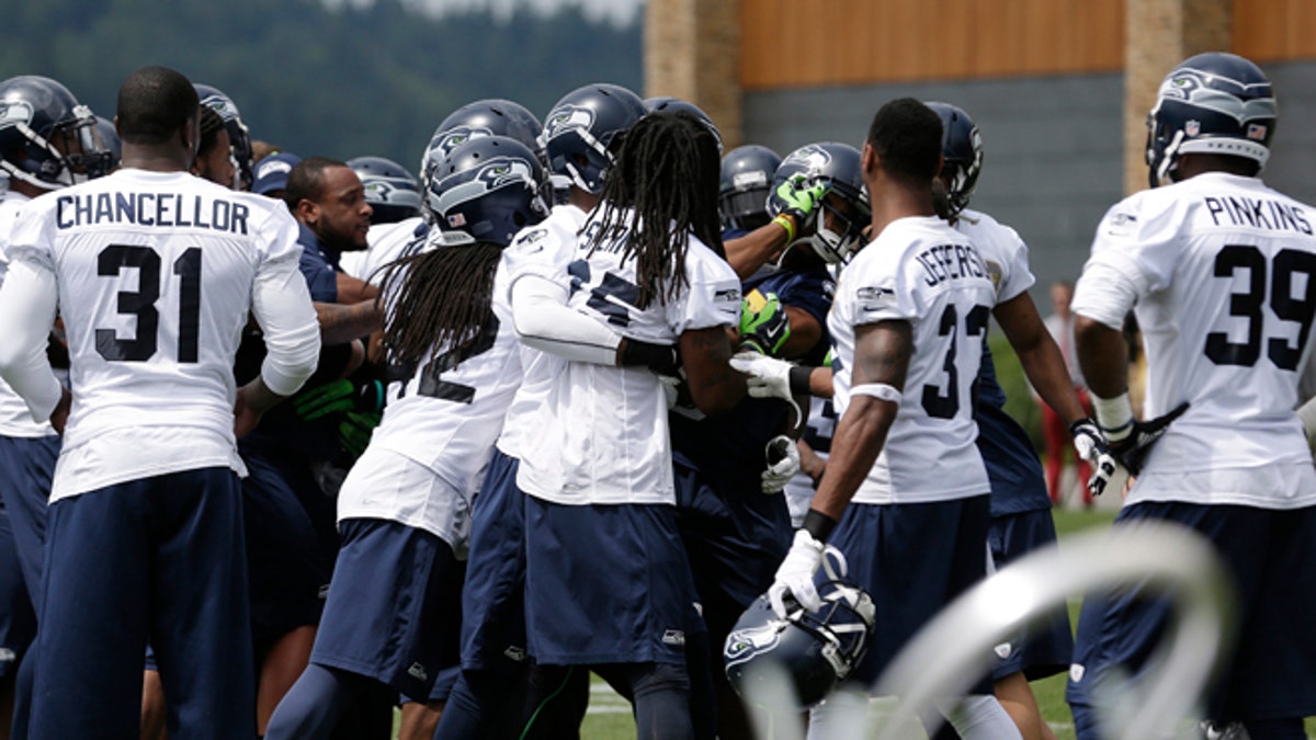 Seahawks Minicamp Football