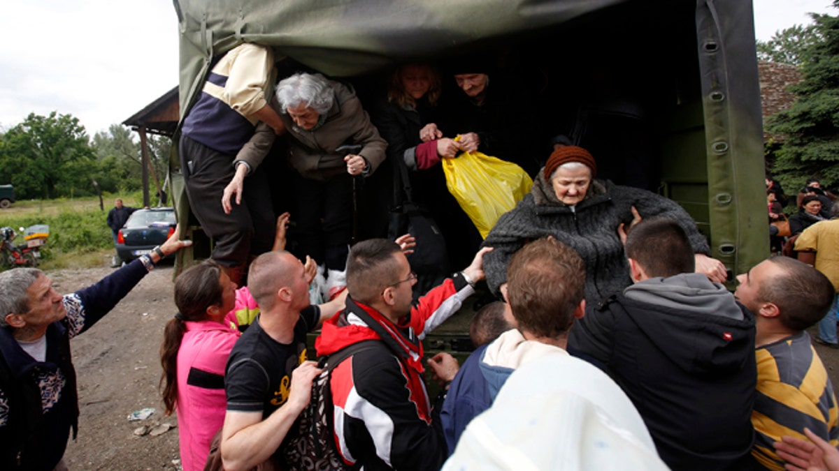 APTOPIX Serbia Floods