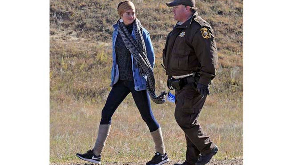 Shailene Woodley arrest