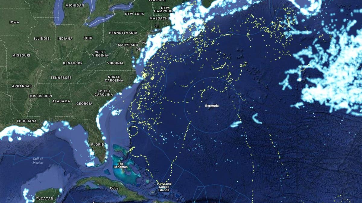 shark map capture oceana