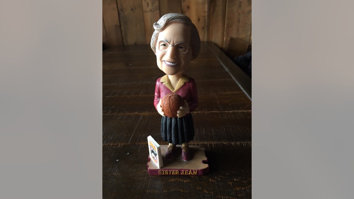 Sister jean bobble head